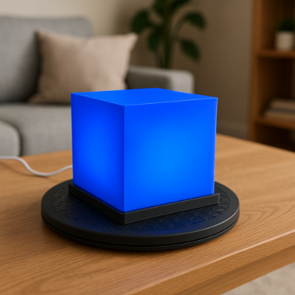 Bild von Kristall Lampe