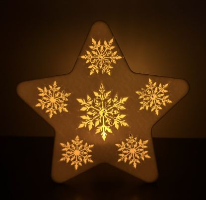 Bild von Schneeflocke