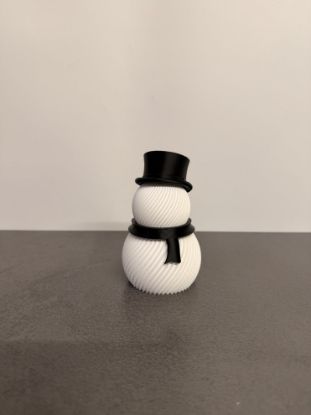 Bild von Schneemann (11x7cm)