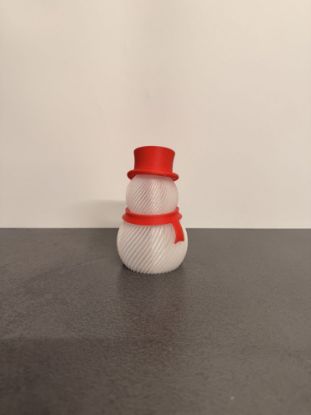 Bild von Schneemann (11x7cm)