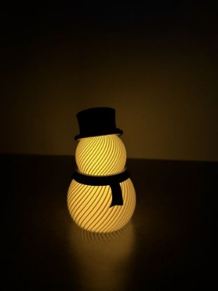 Bild von Schneemann (11x7cm)