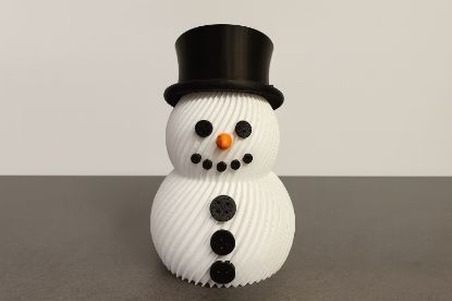 Bild von Schneemann (16x12cm)