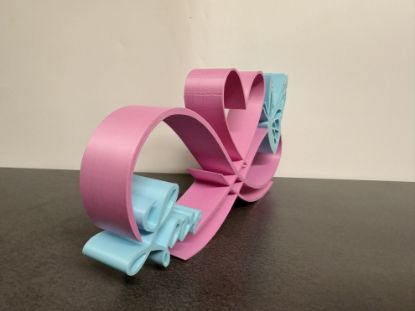 Bild von Schmetterlingsliebe Mehrfarbig