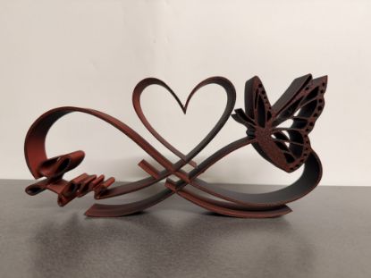 Bild von Schmetterlingsliebe Einfarbig