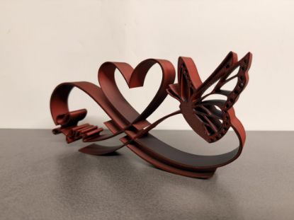 Bild von Schmetterlingsliebe Einfarbig