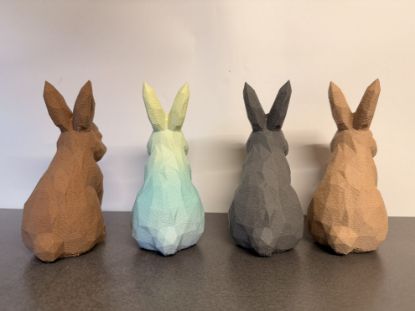 Bild von Polygon Hasen