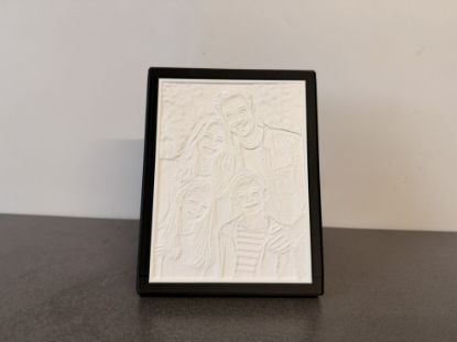 Bild von Lithophane inc. Bilderrahmen (Farbig)