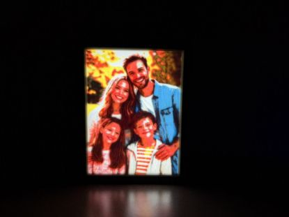 Bild von Lithophane inc. Bilderrahmen (Farbig)